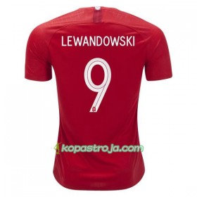 Billiga Fotbollströjor Polen Robert Lewandowski 9 VM 2018 Borta tröja